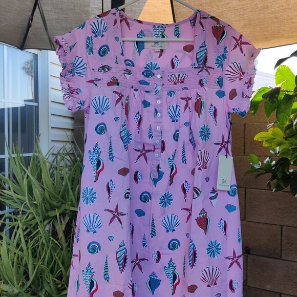 NWT Printfresh Beachcomber Pintuck in Pink Sand, size xs - Picture 2 of 3